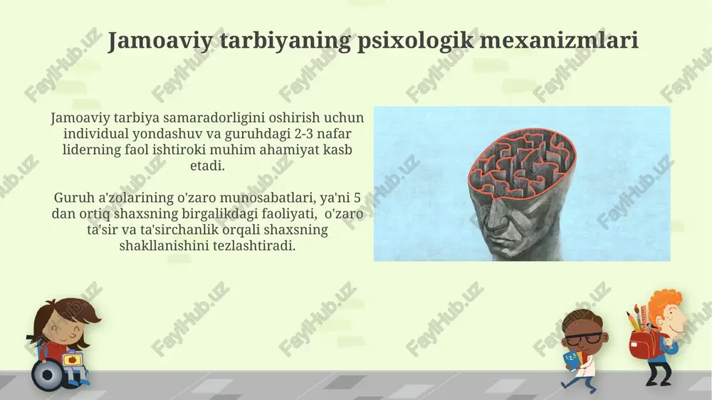 tarbiya metodlari va vositalarining psixologik mazmuni - Page 5
