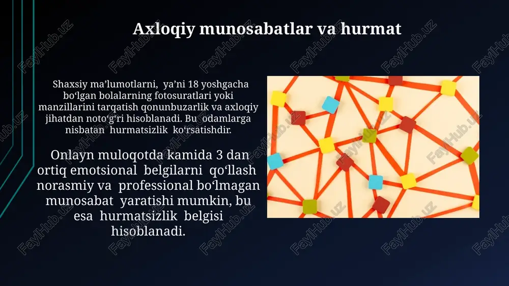 tarmoq odob axloqi (infoetika) - Page 5