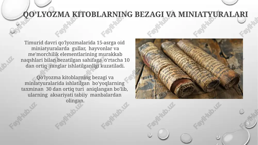 temuriylar davrida qoʻlyozma kitoblari - Page 5