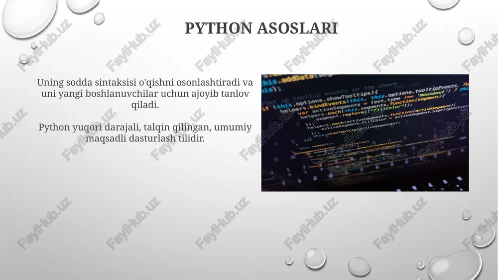 python ga kirish - Page 5