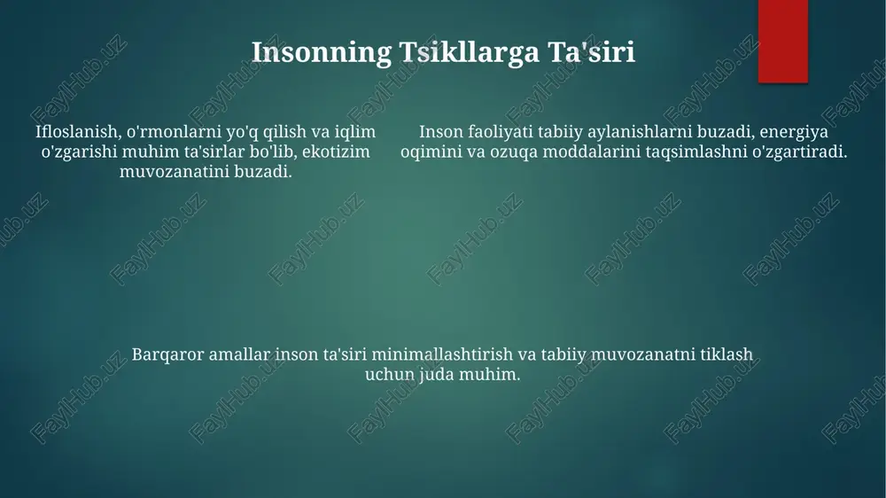 biosferada energiya va moddalarning aylanma harakati - Page 5