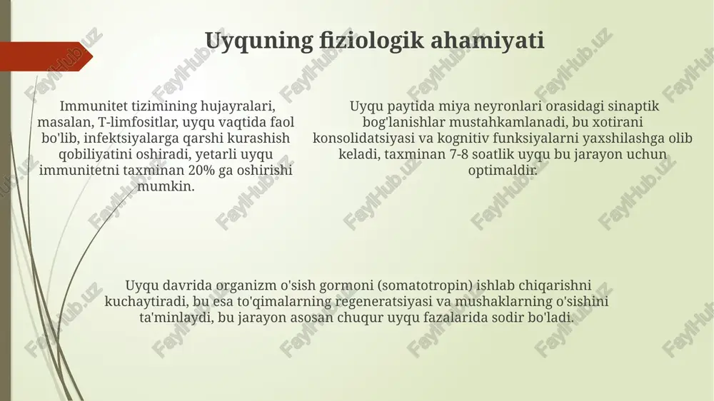 uyqu nima uchun kerak - Page 5