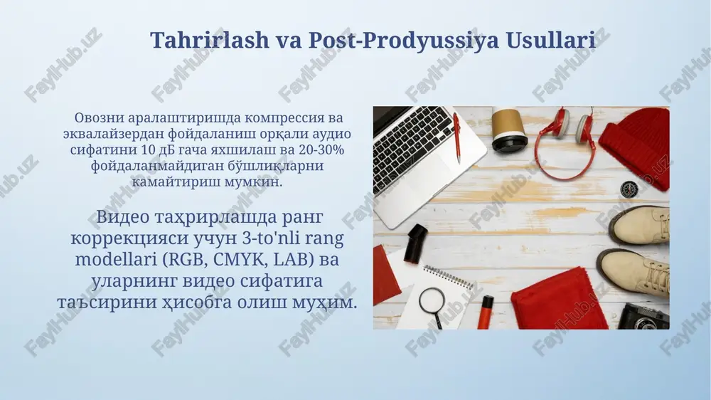 video resurslarni tayyorlash uchun asboblar - Page 5