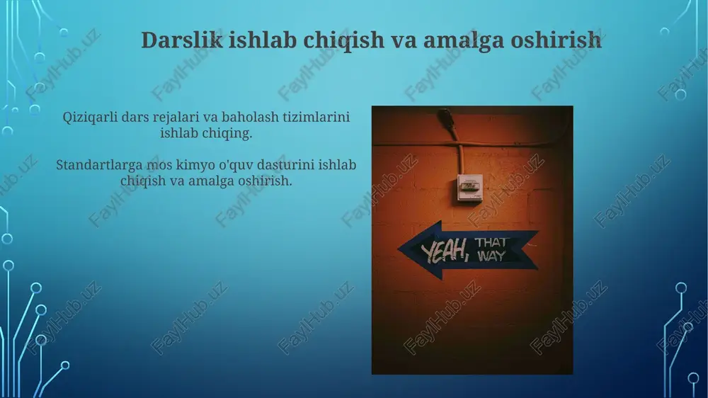 kimyo oʻqituvchisiga qoʻyiladigan masʼulyat va vazifalar - Page 5