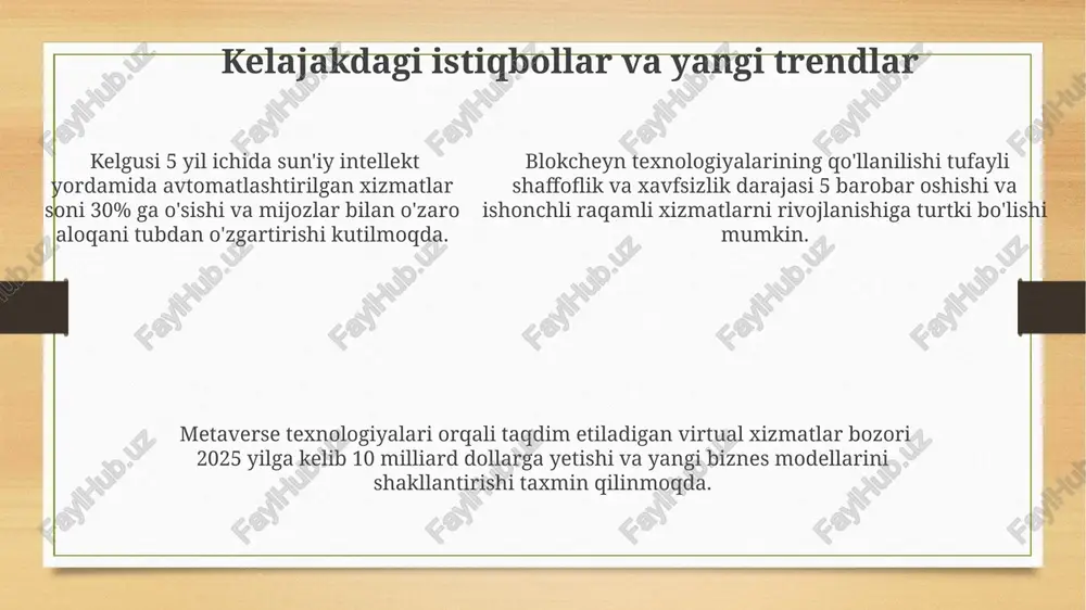 raqamli xizmatlarni afzalliklari - Page 5