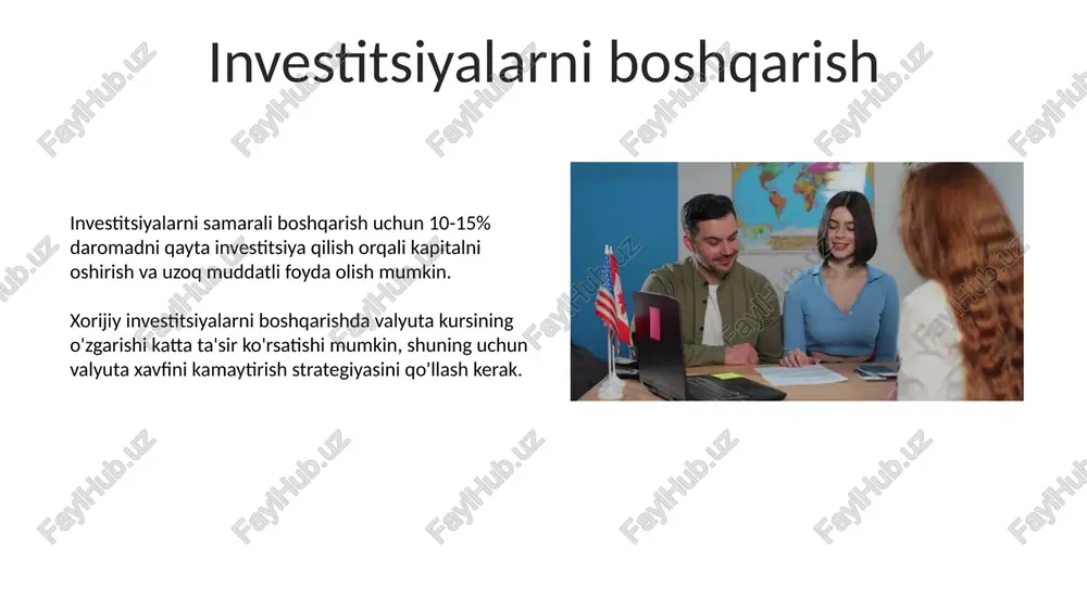 xorijiy investitsiyalar haqida tushuncha - Page 5
