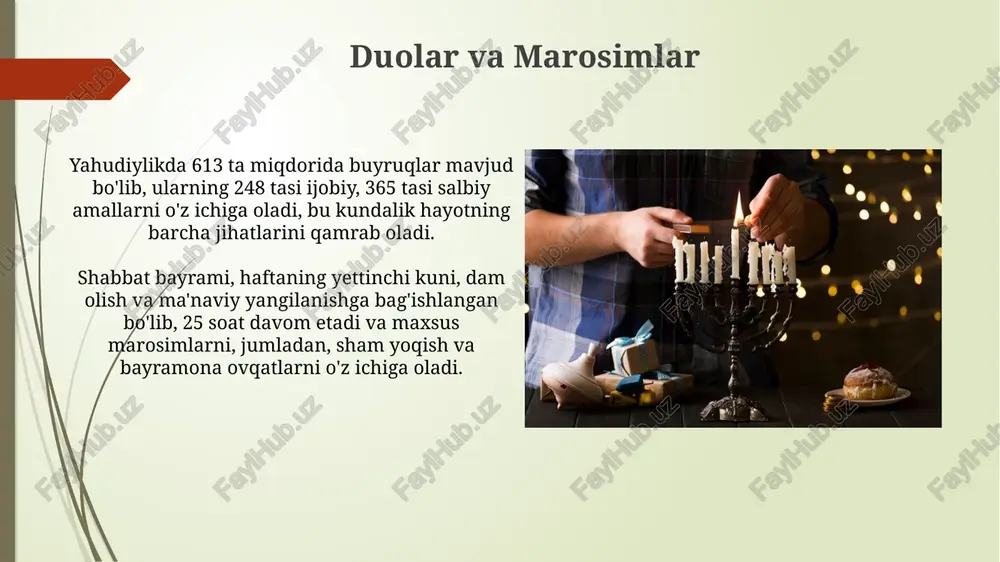 yahudiylik taʼlimoti, an'ana va marosimlari - Page 5