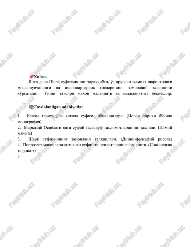 yangi davr sharq tasavvufi - Page 5