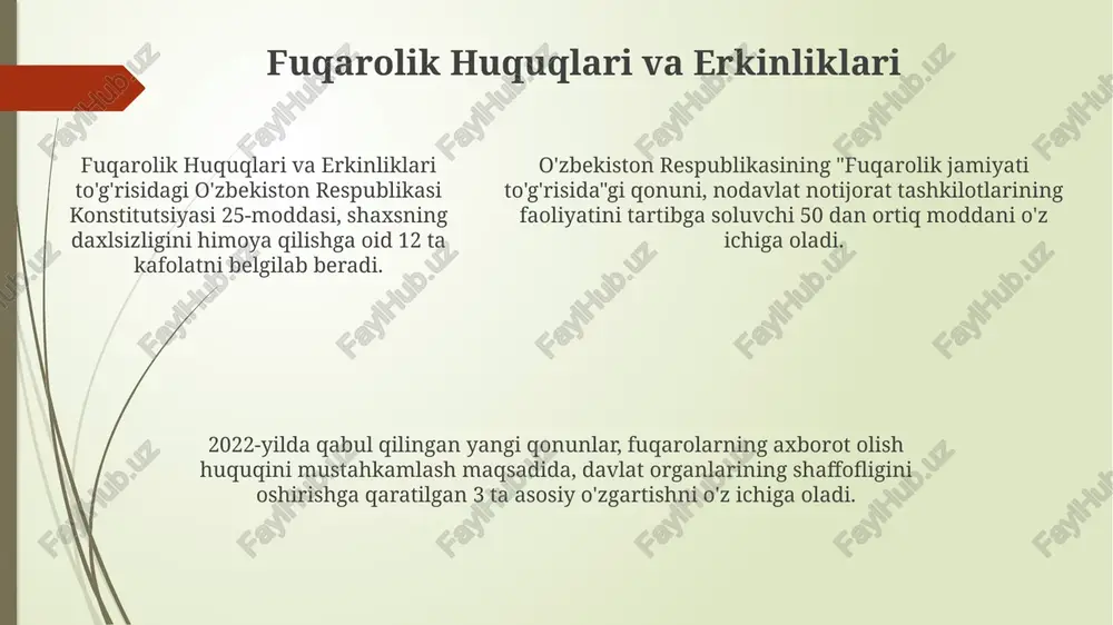 konstitutsiyaviy kafolatlar - Page 5