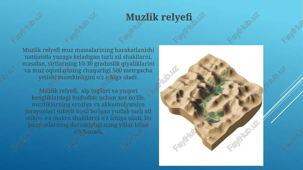 yer relefining asosiy shakl va turlari - Page 5