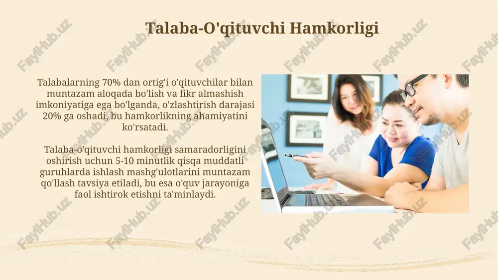 texnologiya darslarida o'quv jarayonini tashlik etish - Page 5