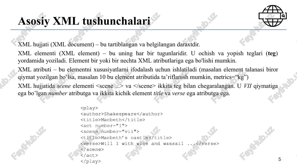 xml qidiruva soslari - Page 5