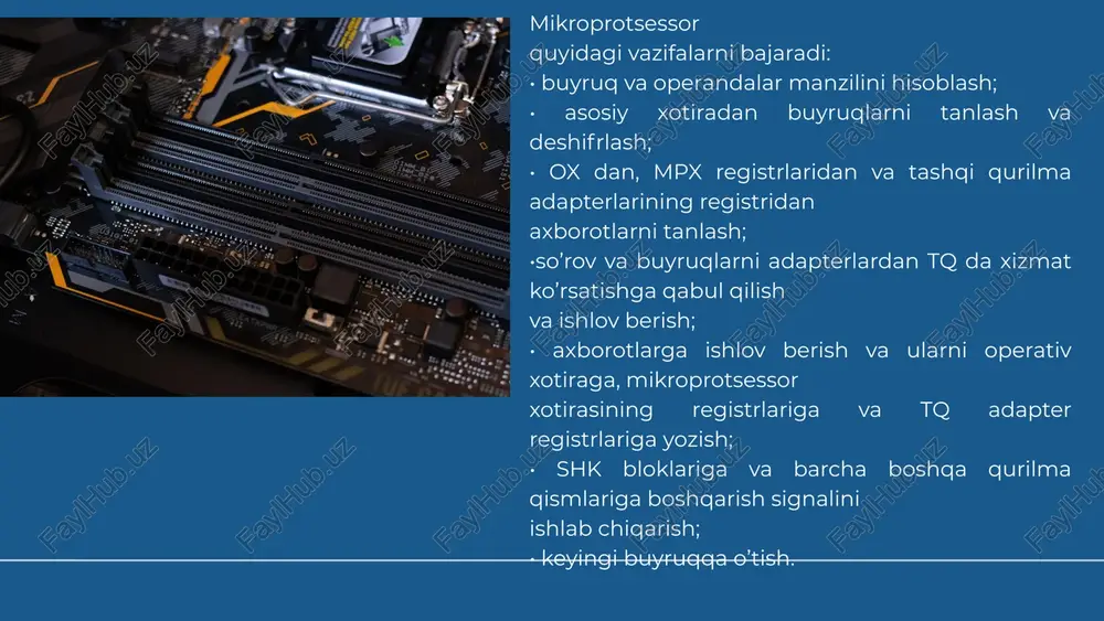 mikroprotsessorlarning razryadligi - Page 5