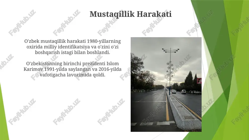 oʻzbekiston respublikasida prezidentlik institutining joriy etilishi - Page 5