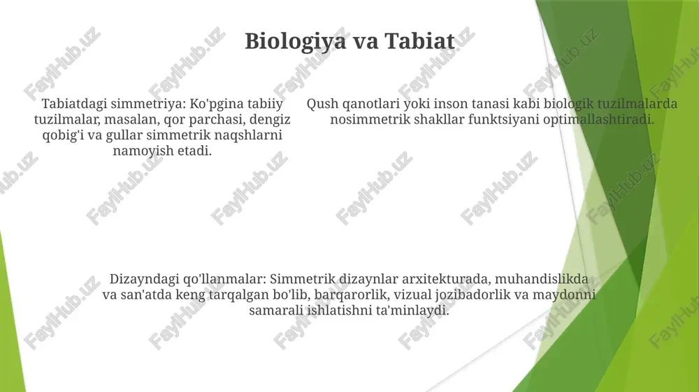simmetrik koʻphadlarning tatbiqlari - Page 5
