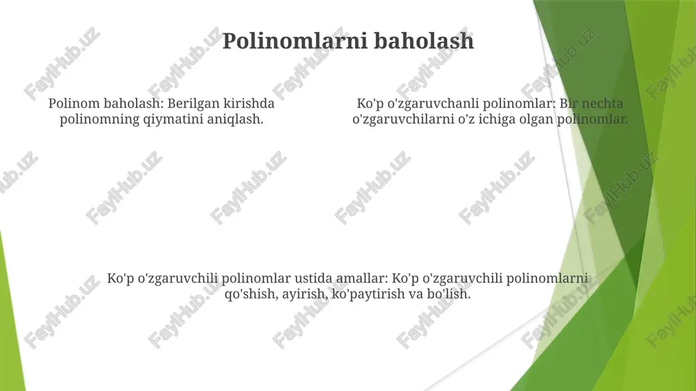 murakkab operatsiyalar: differensiatsiya, integratsiya va kompozitsiya - Page 5