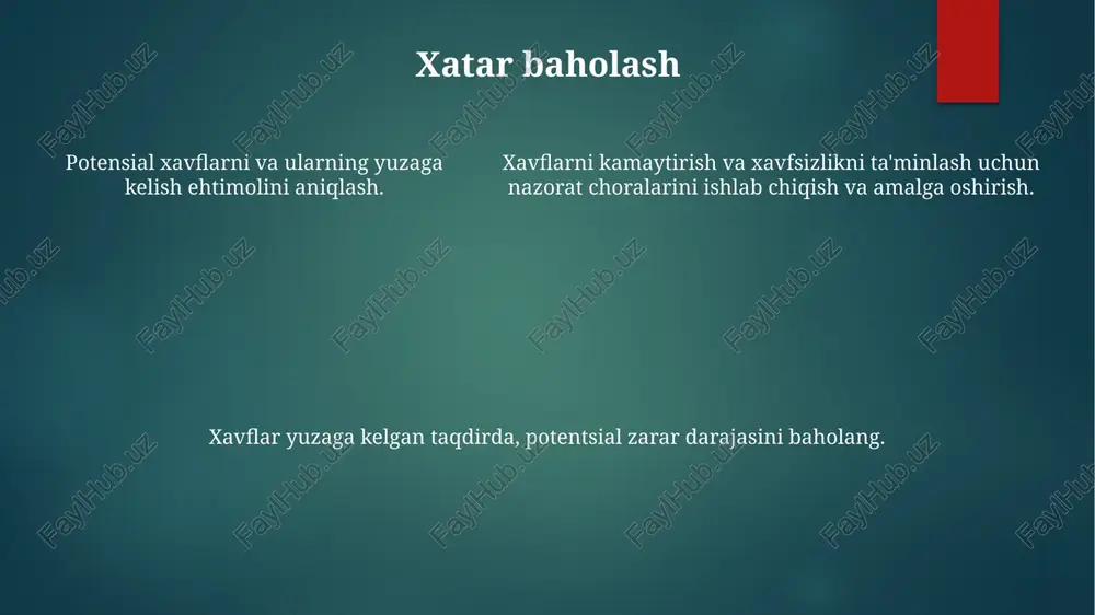 hayot xavfsizligi boshqarish - Page 5