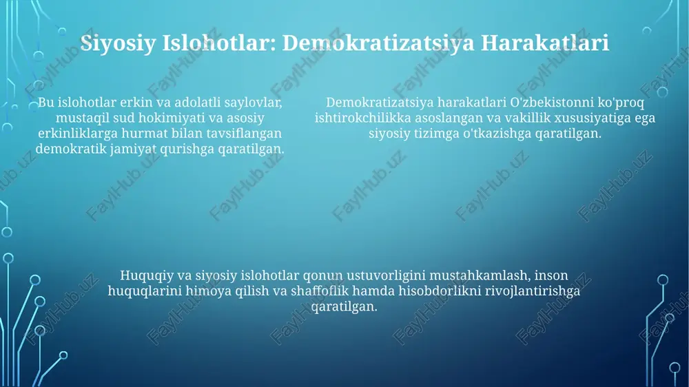 huquqiy va siyosiy islohotlar - Page 5
