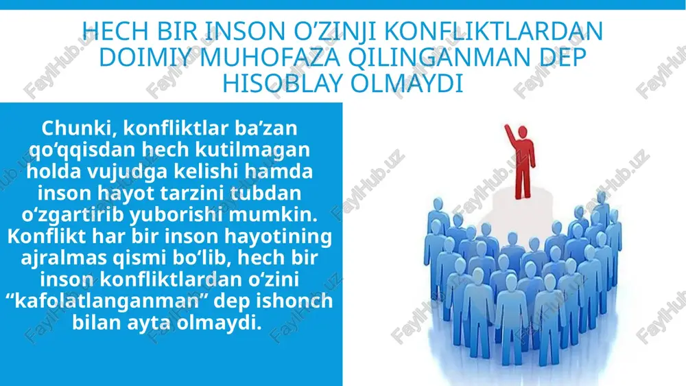 konfliktning vazifalari va dinamikasi. konfliktlarning alohida turlari. - Page 5