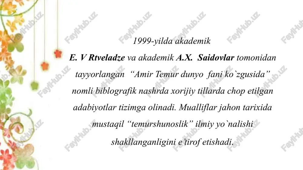 temuriylar davri tarixshunosligi - Page 5