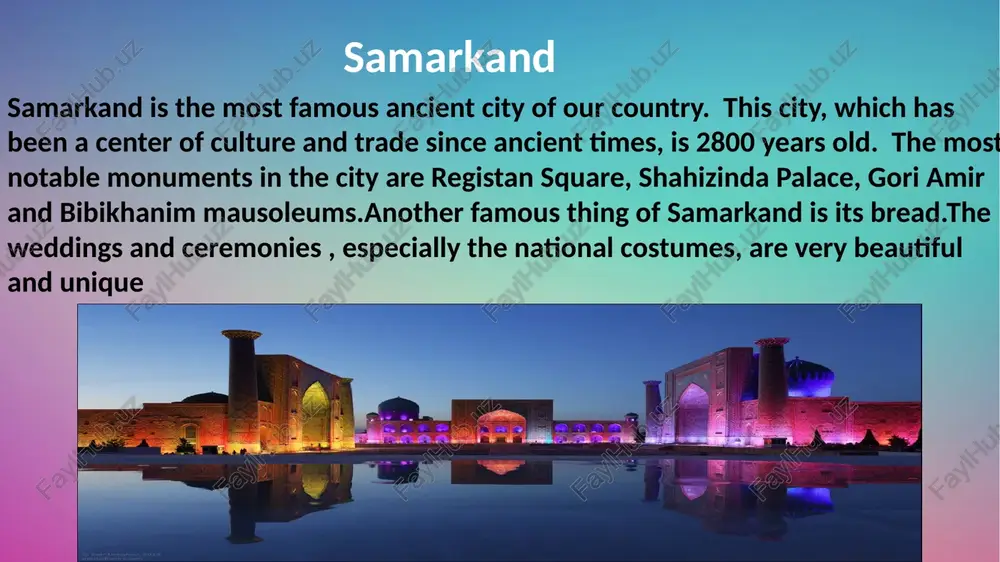 travel brochure creation uzbekistan - Page 5
