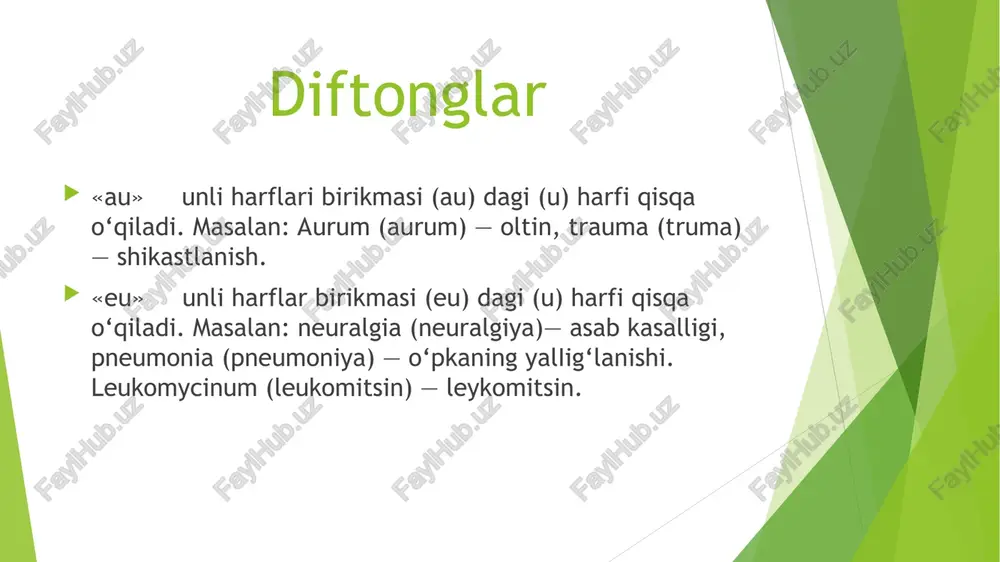 diftonglar va digraflar - Page 5