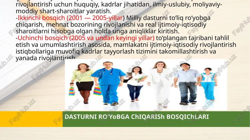a dunyo bilimlaridan iborat. ushbu dasturda nazariy kurslardan tashqari ikkita amaliy kurs ham mavjud: “pedagogik amaliyot” va “maktabgacha ta’lim amaliyoti” turkiya maktabgacha ta’lim kadrlar dasturi germaniyada mtm o‘qituvchilari bakalavr va magistratura yo‘nalishlari bo‘yicha tayyorlanadi. - birlashgan qirollikda erta yoshdagi o'qituvchilarning malakasiga erishish uchun batafsil va keng qamrovli o'quv tizimi qo'llaniladi. - professionallik asosan qadriyatlar, bilim va ko'nikmalarning standart kombinatsiyasi bilan birga jamlangan. germaniya maktabgacha ta’lim kadrlar dasturi ukrainada maktabgacha tarbiyachilarni tayyorlash jarayonining asosiy kompetensiyasi kasbiy asosiy bilim va ko'nikmalarga, qadriyatlar va munosabatlarga, shuningdek, o'qituvchilik faoliyati motivlariga asoslanadi ukraina maktabgacha ta’lim kadrlar dasturi mtm o'qituvchilarining kasbiy rivojlanishi umrbod ta'lim va individual amaliyotlarni o'rganishga qaratilgan: a) tashqi kasbiy ta'limda ishtirok etish (agentliklar, uyushmalar yoki universitetlar tomonidan tashkil etilgan), b) sinfdagi har bir bolaning qiziqishlarini/cheklovlarini aniqlash , s) ichki treninglarda ishtirok etish, d) amaliy tadqiqotlar,fikr almashish uchun boshqa maktabgacha tarbiyachilar bilan uchrashuvlar va boshqalar. tadqiqot shuni tasdiqlaydiki, mtm o'qituvchilari o'quvchilarning o'qishiga bevosita jalb …