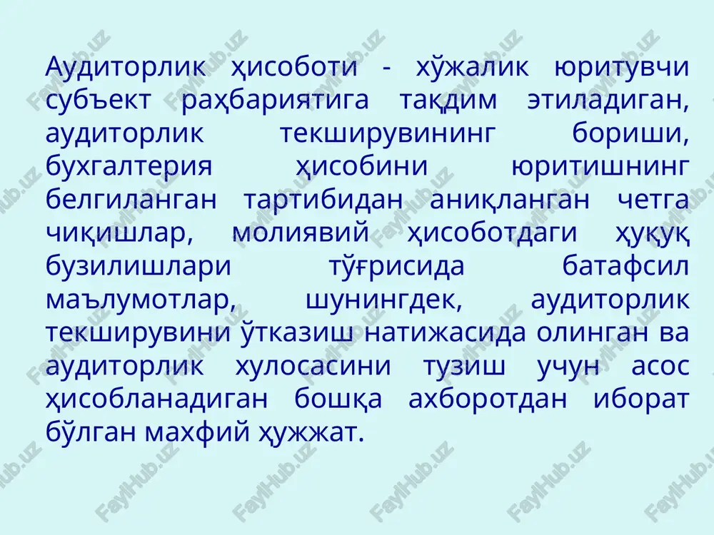 auditorlik tekshijuvlar natijalari - Page 5