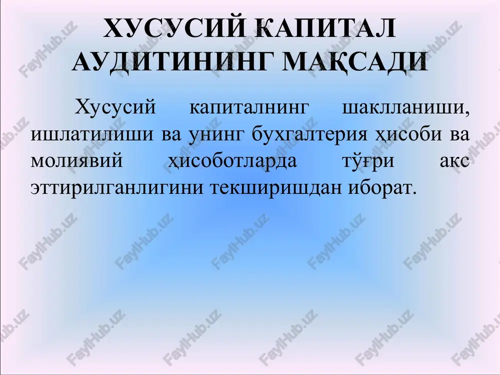 xususiy kapital auditi - Page 5