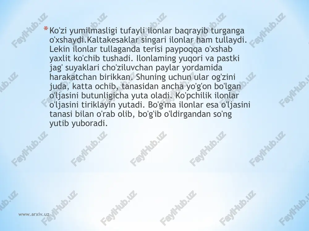 sudralib yuruychilar sinfi - Page 5