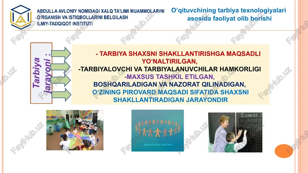 boshlang’ich ta’limda tarbiya nazariyasi - Page 5