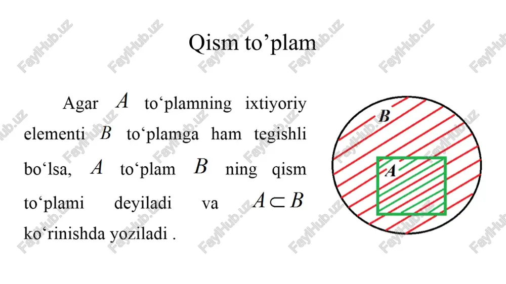 to'plamlar va ular ustida amallar - Page 5