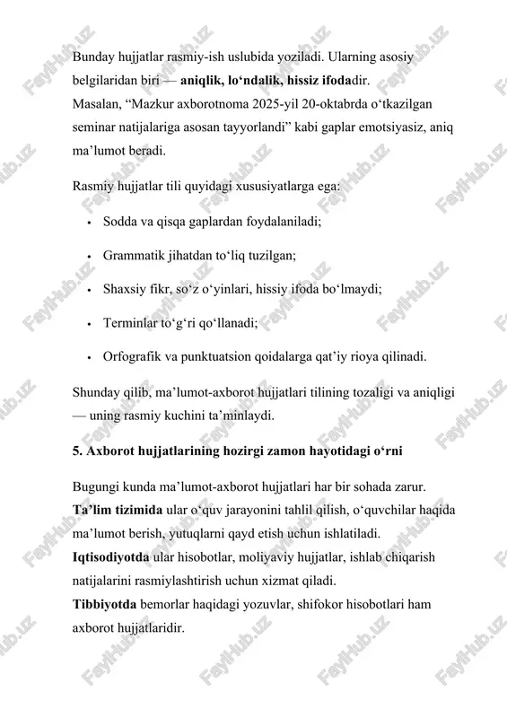 ‘nikmasini egallashi kerak — bu zamonaviy hayotning ajralmas zaruriyatidir.