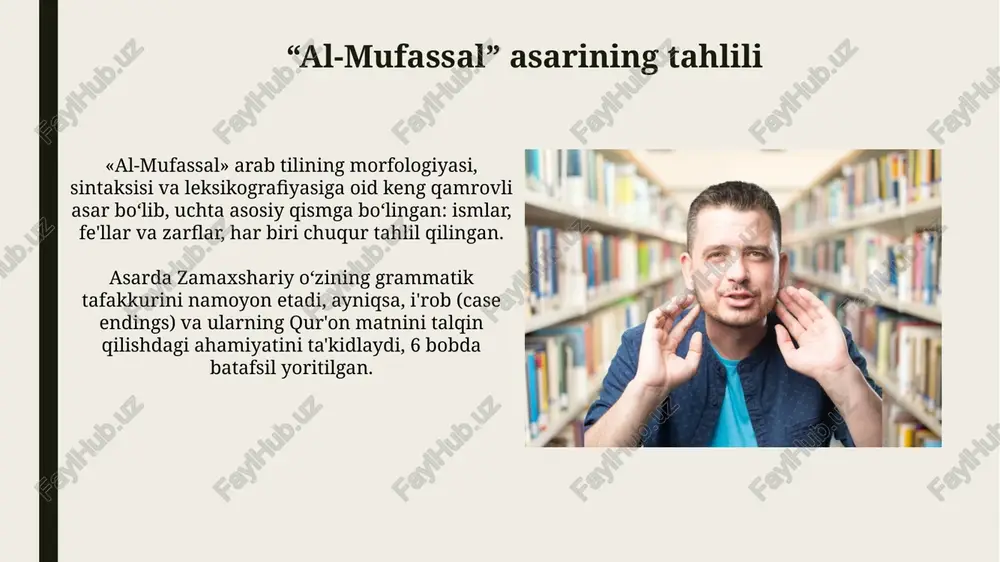 zamaxshariyning lingvistik qarashlari - Page 5