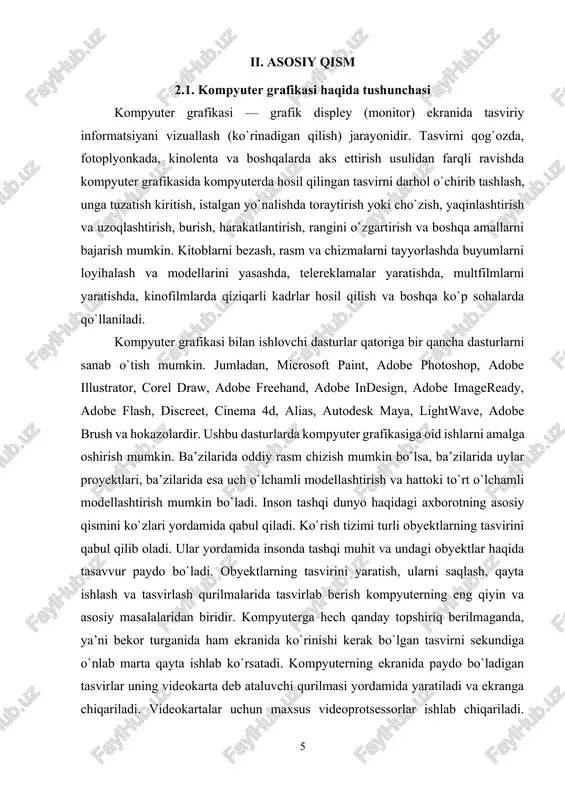 omonlari nisbati 16 ga 10, 4 ga 3, 5 ga 4 kabi bo`lishi ham mumkin. so`nggi paytda 21 ga 9 nisbatdagi displeylar ishlab chiqarila boshlandi. 16x9 va 16x10 nisbatli displeylar keng, 21x9 nisbatlilari o`ta keng, 5x4 nisbatlilari kvadrat displeylar deb ataladi. piksellar soni bo`yicha displeylardan keng tarqalganlari va ularning nomlari quyida keltirilgan: 320x240 cga (color graphic adapter - rangli grafik qurilma); 640x480 vga (video graphic adapter - video grafik qurilma); 800x600 svga (super vga); 1024x768 xvga (extended vga - kengaytirilgan vga); 1280x720 hd (high definition - yuqori aniqlik); 1280x800 hd+ (hd dan ko`proq); 1366x768 wxvga (wide xvga - keng xvga); 1440x900 hd++ (hd dan yanada ko`proq); 1600x900 hd+++ (hd dan yanada ko`proq); 1920x1080 fhd (full hd - to`liq hd); 2560x1440 qhd (quadra hd - to`rtlangan hd); 3840x2160 4k (4 kilo - to`rt ming ustun) yoki uhd (ultra hd - o`ta hd) displey ekrani satrlarga va ustunlarga ajratib chiqilgan bo`lib, har …