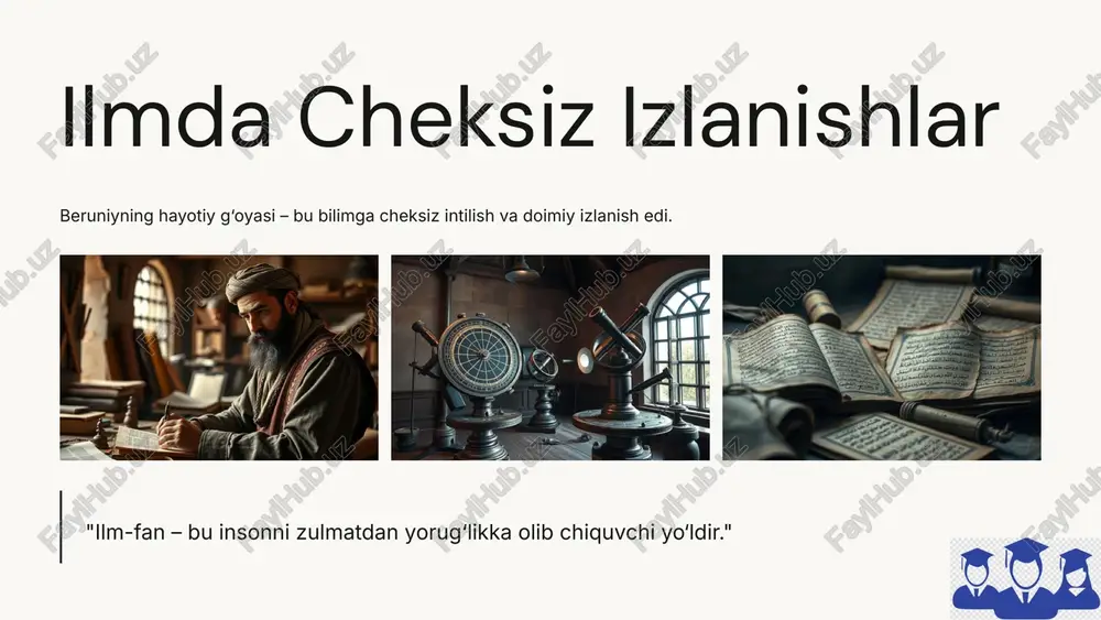 abu rayhon beruniyning ilmiy va pedagogik qarashlari - Page 5