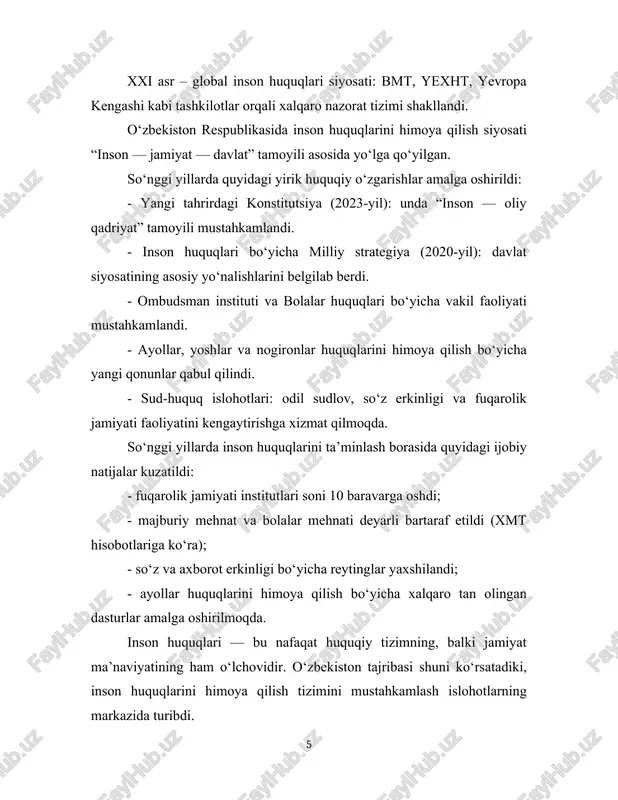 yasi va amaliyoti. toshkent: adolat nashriyoti. 5