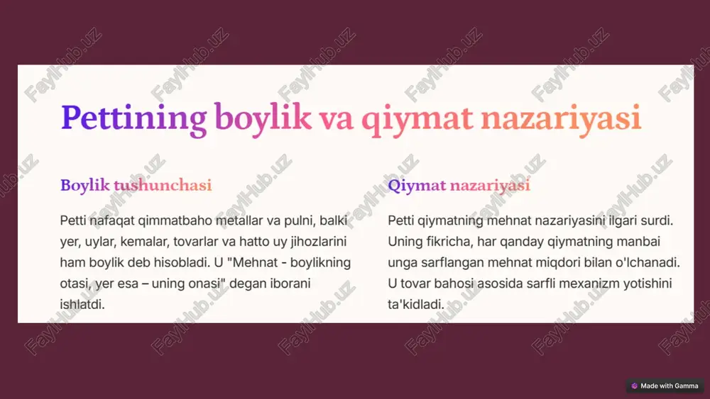 klassik iqtisodiy maktabning vujudga kelishi - Page 5