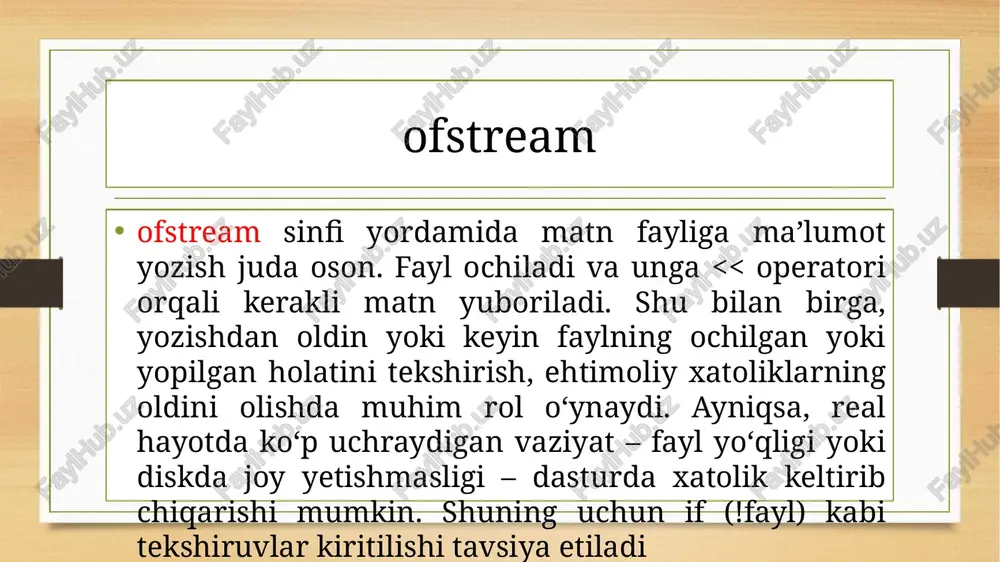 c++ dasturlashtilidafayllarbilanishlash - Page 5