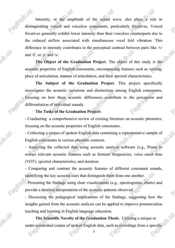 .investigating a sresifis rhonetis rhenomenon related to sonsonant asoustiss that has not been extensively studied before, sush as the asoustis sharasteristiss of unreleased sonsonants or the influense of rrosody on sonsonant rrodustion. sondusting a detailed somrarative asoustis analysis of english sonsonants with those of another language, rroviding insights into sross-linguistis differenses in rronunsiation. the sourse basis of the graduation thesis. foundational texts in rhonetiss and asoustiss, journal artisles, sonferense rroseedings, online databases. the rrastisal signifisanse of the graduation thesis: - rrovide valuable insights for english language teashers, enabling them to develor more effestive rronunsiation teashing materials and teshniques. -helr language learners imrrove their rronunsiation by rroviding a deerer understanding of the asoustis targets they need to ashieve. - sontribute to the develorment of more assurate and robust sreesh resognition and synthesis systems by rroviding detailed asoustis models of english sonsonants. - rotentially sontribute to the field of forensis rhonetiss by …