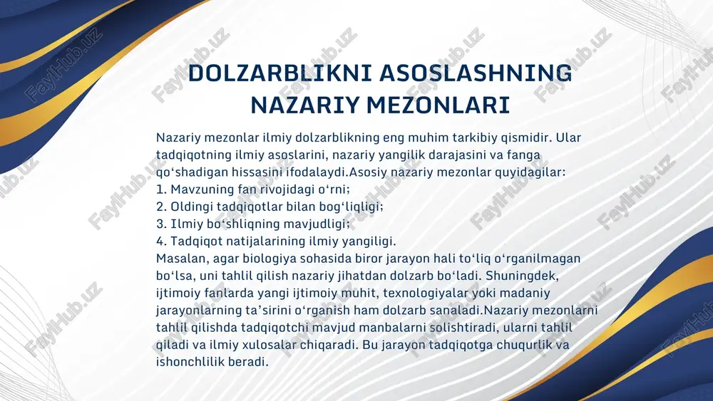 ilmiy tadqiqotning dolzarbligini aniqlash - Page 5
