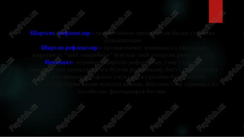 asab tizimini oliy bo'limlarining vazifasi - Page 5