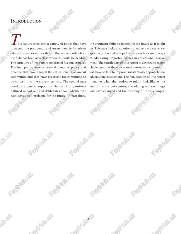 by constantly assessing it—more is needed. is this assertion true? can academic achievement can be improved by con- stantly assessing it, and, if so, under what circumstances? i propose that it is not just a matter of quantity or quality. rather, we can improve educational outcomes through assessment but only when we have better assess- ment practices. assessment that is external to an ongoing process of learning and teaching, which includes much of the formal educational assessment in this country, will not produce the desired outcomes by itself. when we combine it with other assessment practices and strate- gies, however, this kind of assessment can help, but it must be more valid and informative than is currently the case. assessment that is integral to the process of learning and teaching can impact achievement signifi- cantly, but only if it becomes the focus of more efforts to develop academic programs. in …