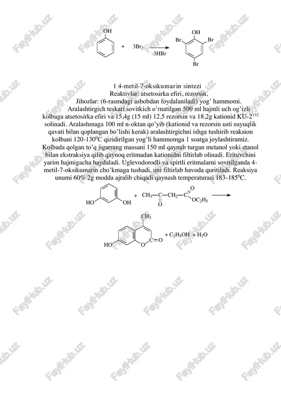 fenollarga xos sintezlar-tribromfenol sintezi - Page 5