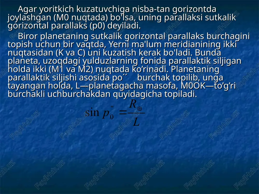 quyosh sistemasi jismlarigacha masofalarni aniqlash - Page 5