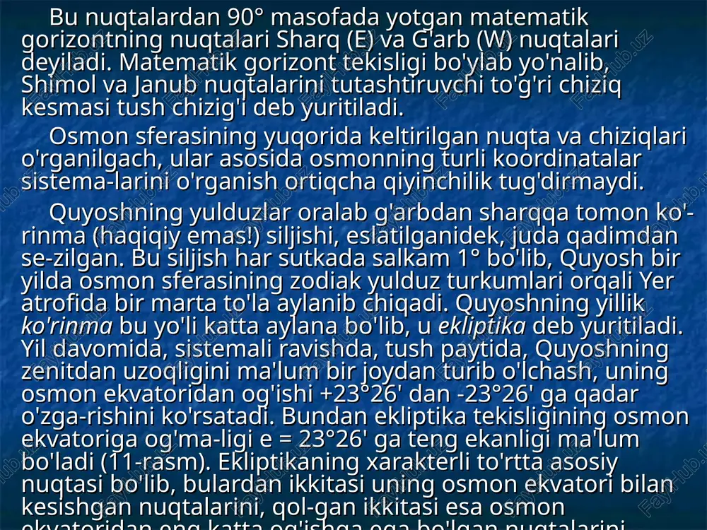 osmon sferasi va yoritgichlar - Page 5