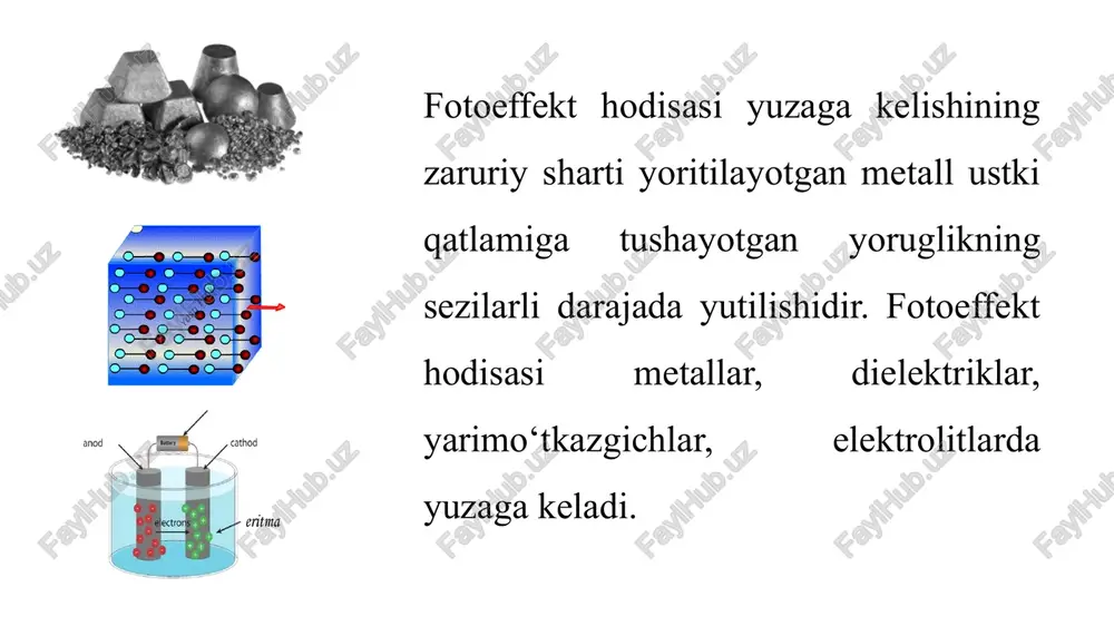 fotoeffekt nazaryasini o‘rganish - Page 5