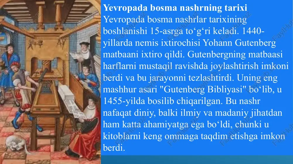 insoniyat hayoti dagi ilkb bosmanashrlar - Page 5