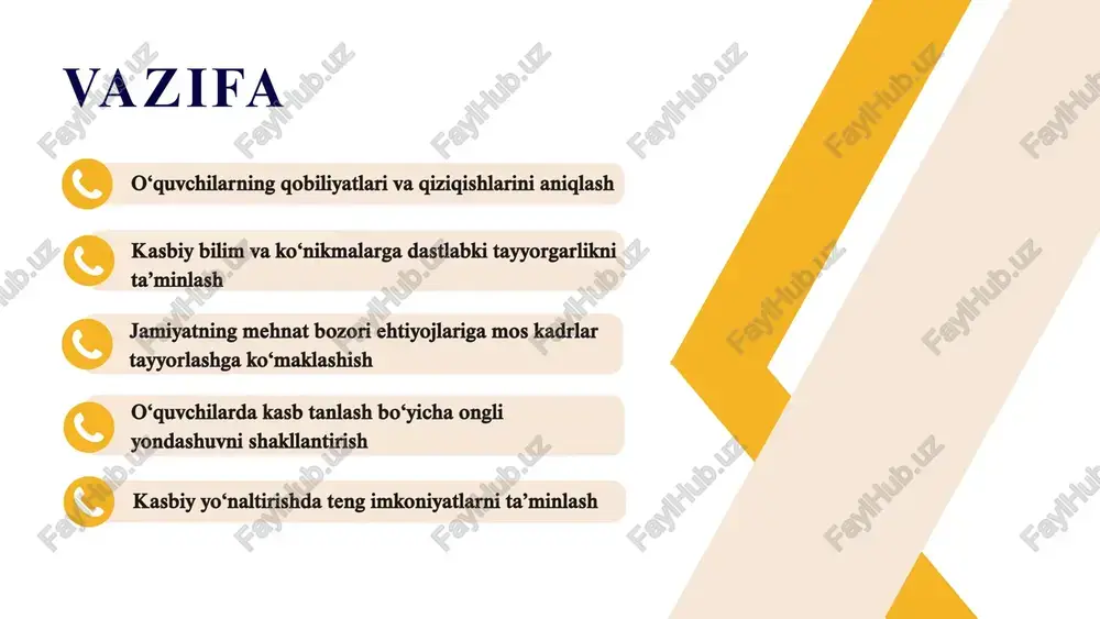 maktabda o‘quvchilarni kasbga yo‘naltirish bo‘yicha shart-sharoitlar yaratish - Page 5