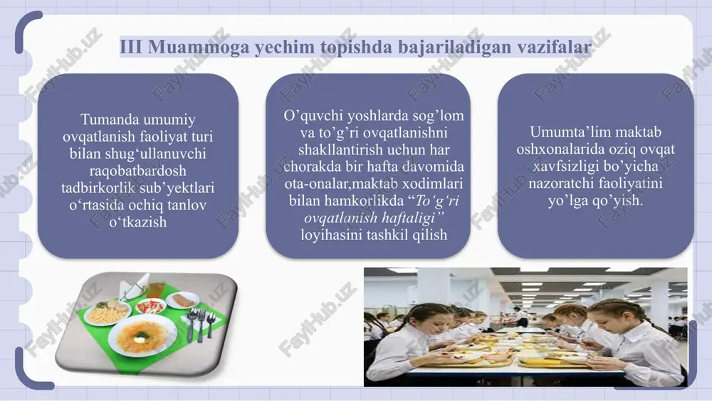 "maktabhududidaxodimlarvao‘quvchilaruchunsog‘lomovqatlanishsharoitiniyaratish" - Page 5
